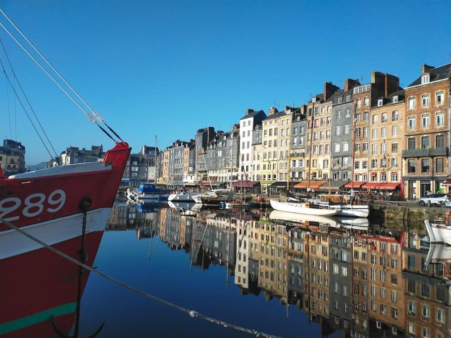 Apartament Bienvenue Chez Vous Honfleur Zewnętrze zdjęcie