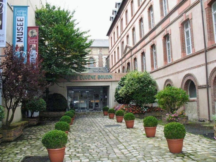 Apartament Bienvenue Chez Vous Honfleur Zewnętrze zdjęcie