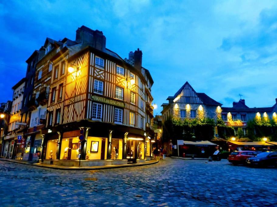 Apartament Bienvenue Chez Vous Honfleur Zewnętrze zdjęcie
