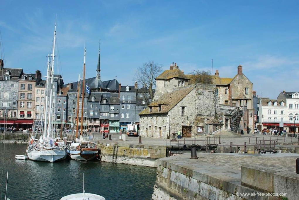 Apartament Bienvenue Chez Vous Honfleur Zewnętrze zdjęcie